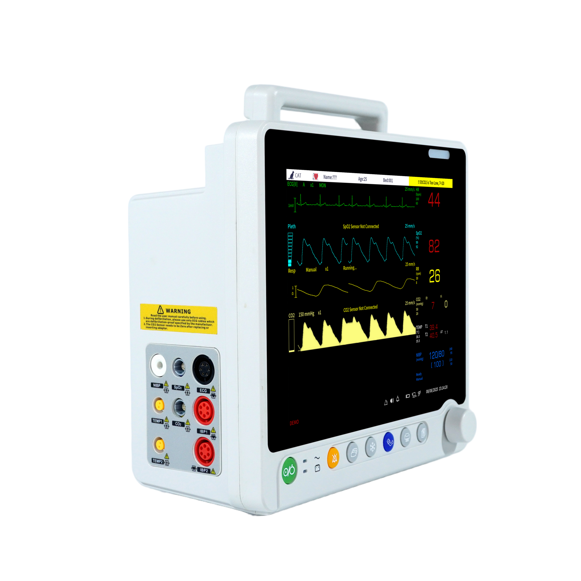 PM6000V veterinary monitor